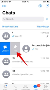 [0:30 pm, 23/01/2024] samar misra: How to find your contact on the top- When you created a group or your contact to message yourself you might want it to be at the top of the list to make it easier to find. And here is the way to do that. If you are using an iPhone just swipe left to find the option called pin. [0:32 pm, 23/01/2024] samar misra: If you are using Android just select the contact and you will discover the pin icon at the upper corner. On the web version of WhatsApp right click on it to find the pin chat option.