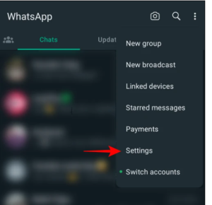 how to disable end-to-end encryption in whatsapp