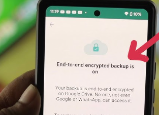 how to disable end-to-end encryption in whatsapp