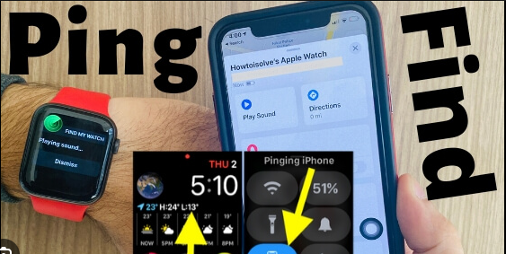 how do i ping my apple watch