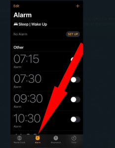 how to change the alarm sound on iphone 13