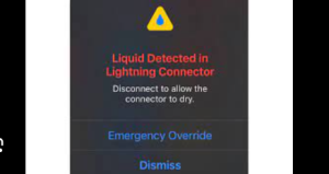 Iphone Iiquid Detected In Lightning Connector