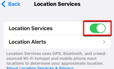 How To Turn Off Location On Iphone