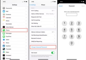 How to change Voicemail password